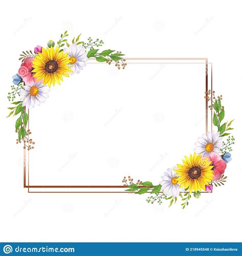 Marcos Con Flores