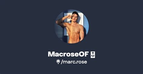 marcrose OnlyFans leaked content