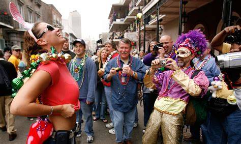 mardi gras nude