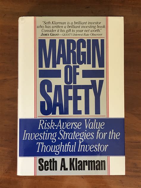 Margin Of Safety Book