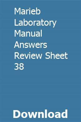 marieb laboratory manual answers