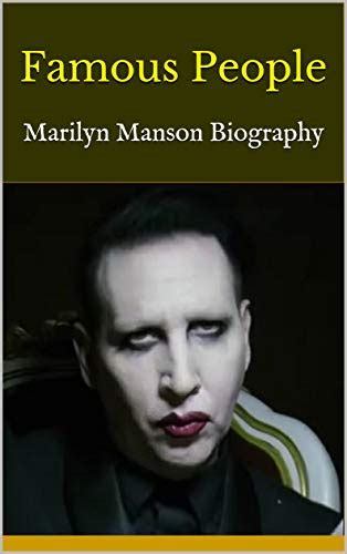 marilyn manson biography bahasa indonesia phrases