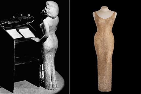 Marilyn Monroe Nude Gown