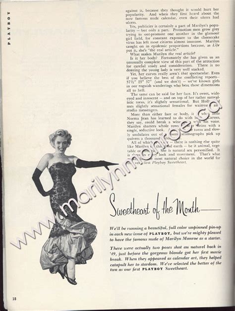 Marilyn Monroe Playboy
