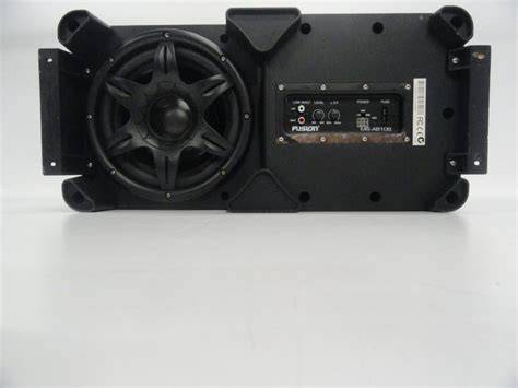 marine active subwoofer fusion electronics