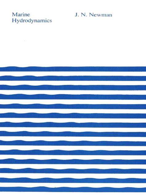 marine hydrodynamics newman
