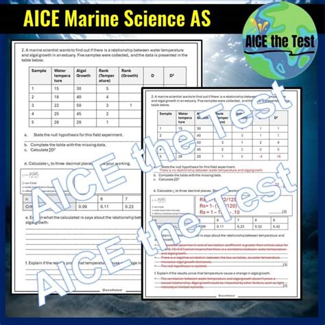 marine science test