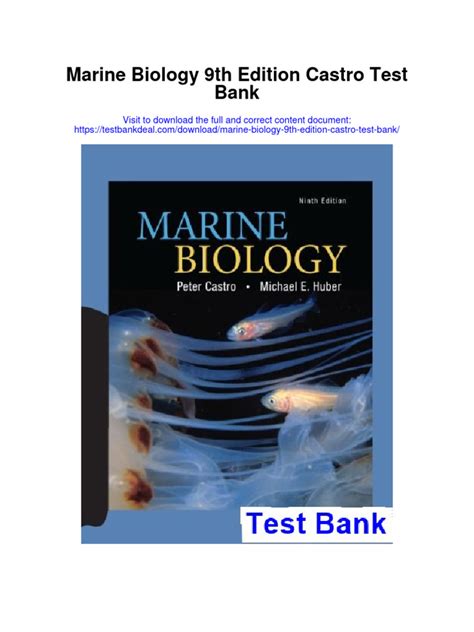 Read Online Marine Biology Castro 9Th Edition 