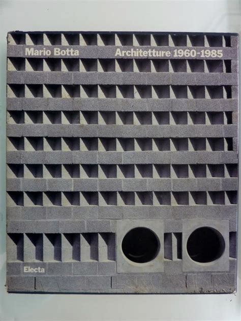 Read Online Mario Botta Architetture 1960 1985 