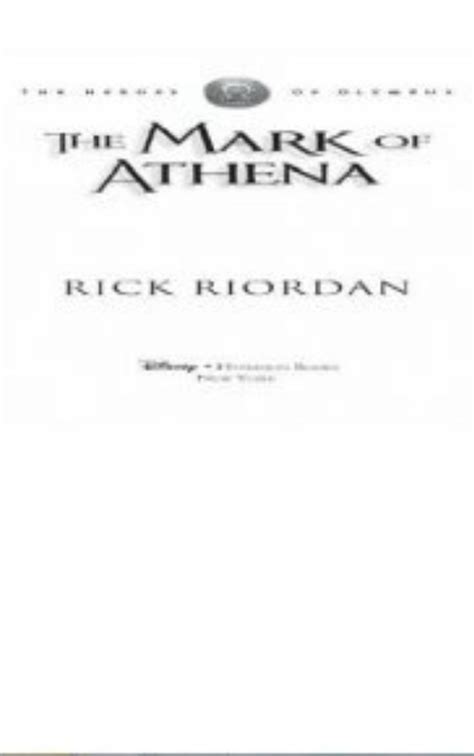 Mark Of Athena Pdf Free