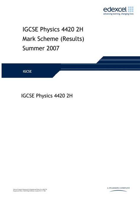 mark scheme results summer 2007 vaqio