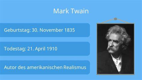 mark twain biografie