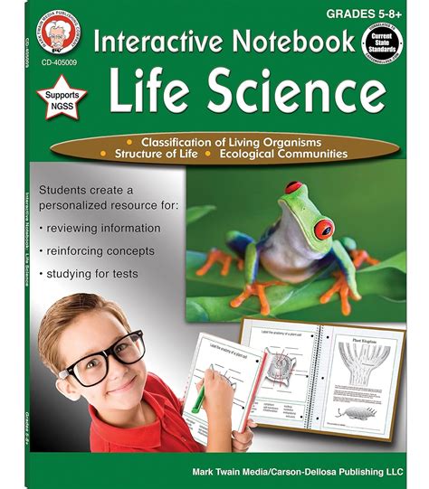 Mark Twain Interactive Science Notebook The Human Body Interactive Science Workbook - Interactive Science Workbook
