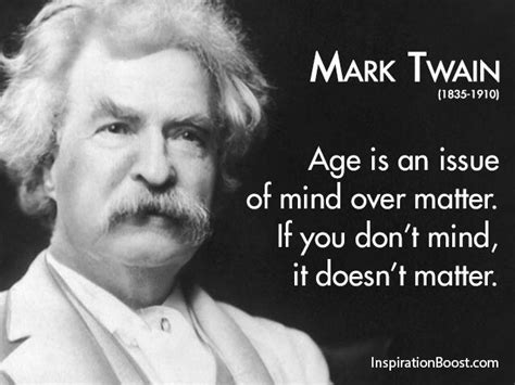 mark twain quotes on aging