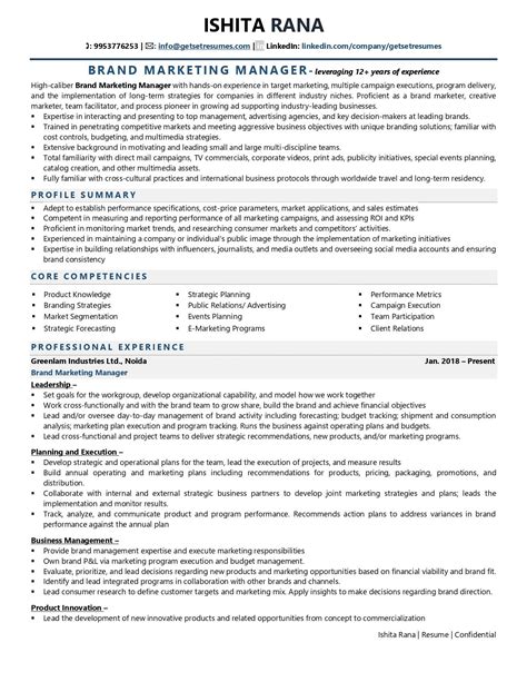 Marketing Manager Resume Example Amp Guide 2023 Jofibocom Resume Of A Marketing Manager - Resume Of A Marketing Manager