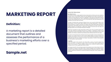 Marketing Report Sample About Publishing Group