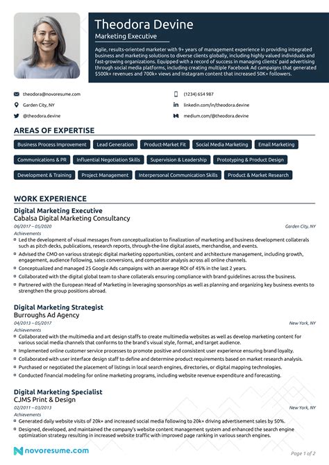 Marketing Resume Examples Amp Guide For 2023 Templates Marketing Resume - Marketing Resume