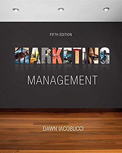 Read Online Marketing Management 4Th Edition By Dawn Iacobucci Jubies 