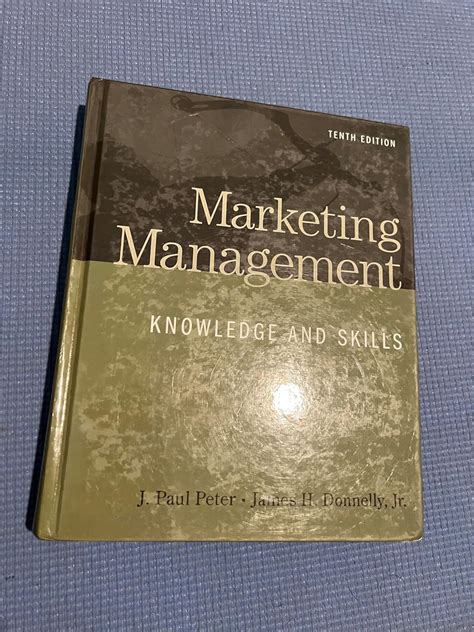 Read Marketing Management Knowledge And Skills 10Th Edition 