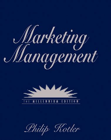 Download Marketing Management Philip Kotler Millenium Edition 