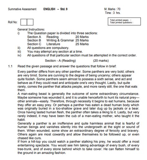 Marking Scheme Sa1 Class 9 Mathematics