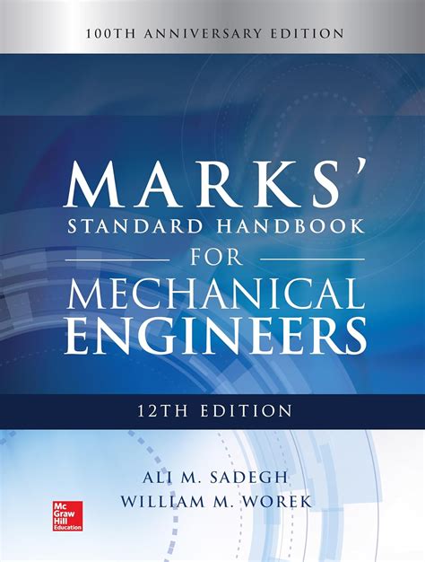 Read Marks39 Standard Handbook For Mechanical Engineers 12Th Edition 