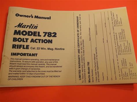 Read Marlin 782 Manual 