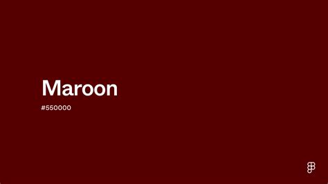 maroon color code