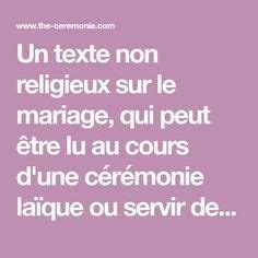 marriage laique text edit