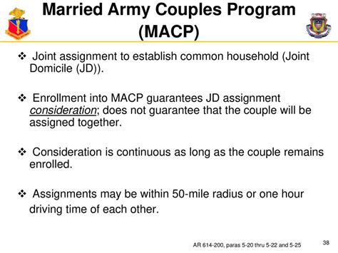 Married Army Couples Program