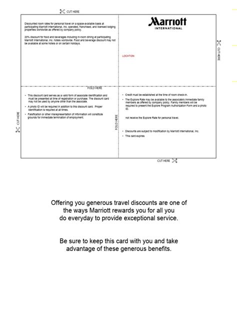 Marriott Associate Discount