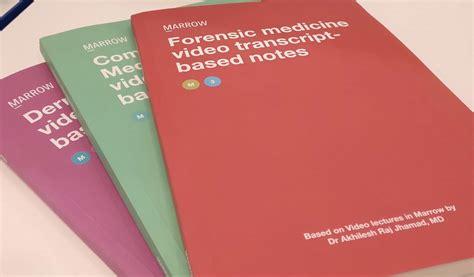 Marrow Notes Pdf