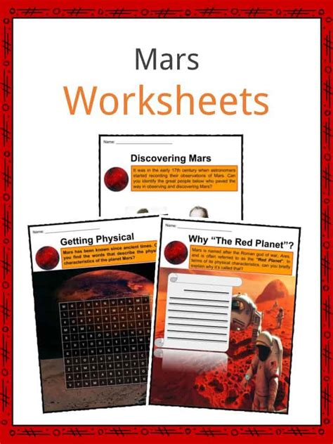 Mars Facts Worksheet Teacher Made Twinkl Mars Worksheet For 2nd Grade - Mars Worksheet For 2nd Grade