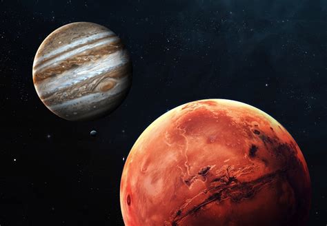 Mars Og Jupiter