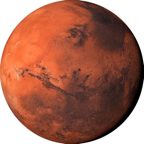 Mars transparent background