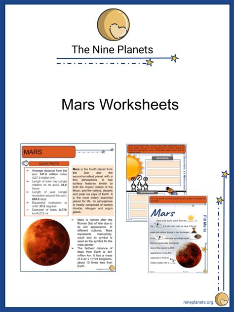 Mars Worksheets Helping With Math Mars Worksheet For 2nd Grade - Mars Worksheet For 2nd Grade