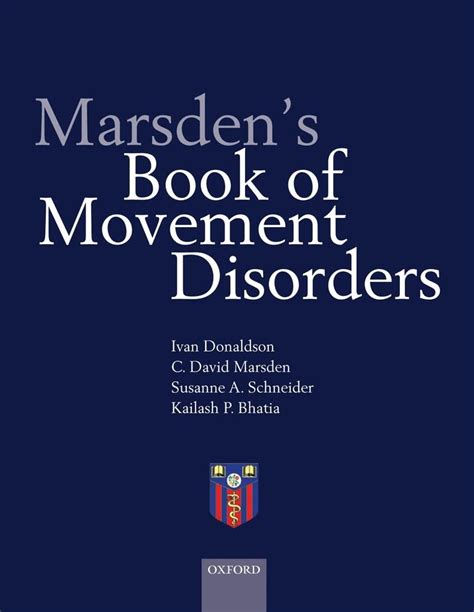 Read Marsdens Book Of Movement Disorders Online 