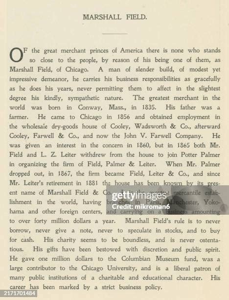 marshall field biography