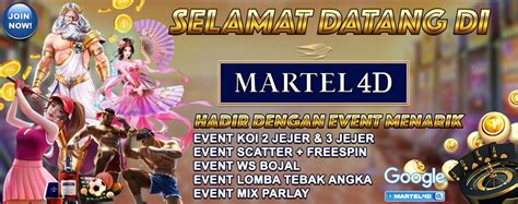 MARTEL4D TOP: Spesialis Togel Toto Online & Bandar Slot Gacor
