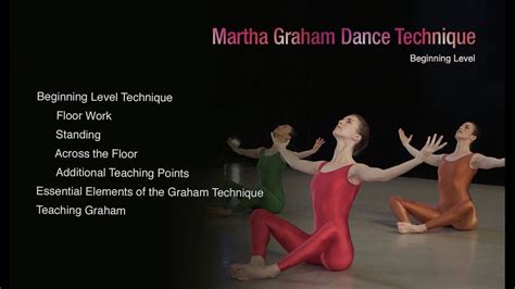 martha graham technique pleading