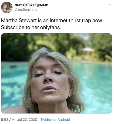 Martha stewert onlyfans