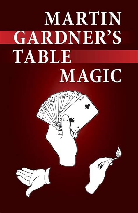 Martin Gardner S Table Magic Dover Magic Books En