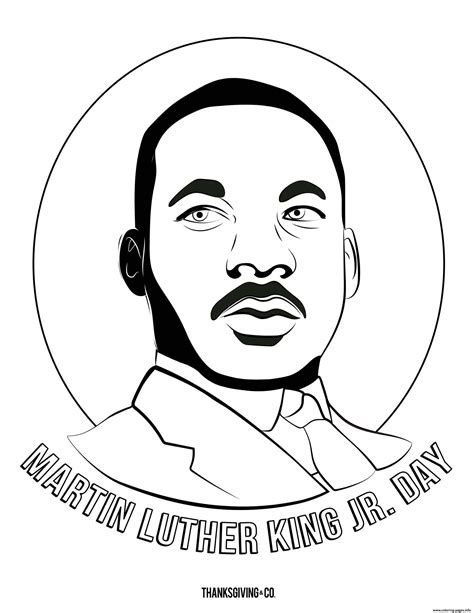 Martin Luther King Jr Day Coloring Pages Mlk Jr Coloring Pages - Mlk Jr Coloring Pages