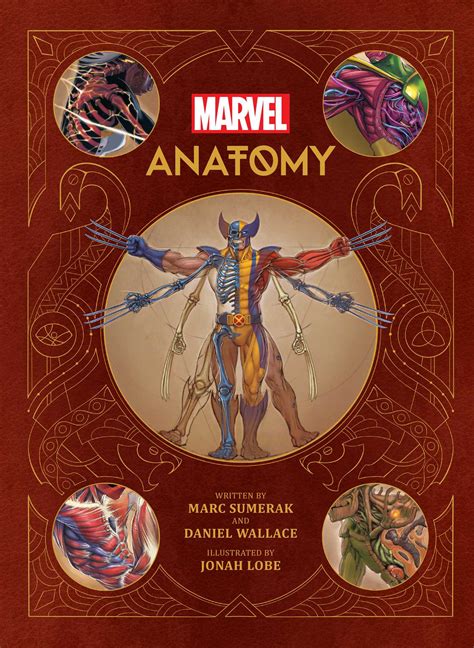 marvel anatomy a scientific study of the superhuman preview book