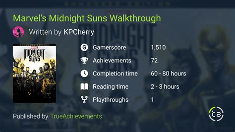 Marvel Midnight Suns Walkthrough