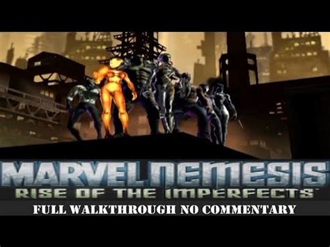 Marvel Nemesis Walkthrough