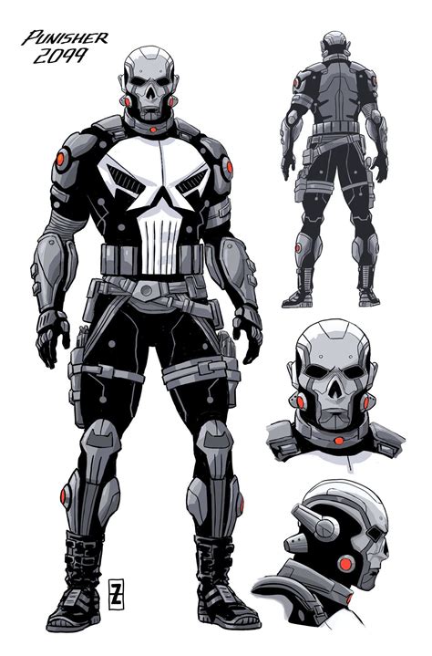 Marvel Punisher Concept Art