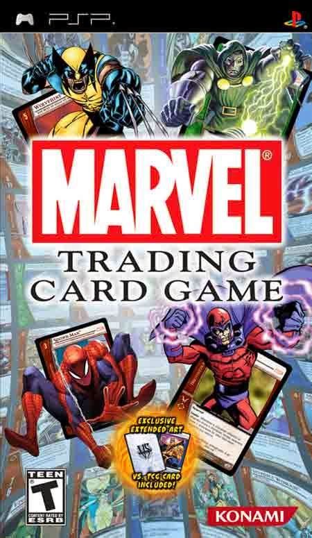 marvel trading card game cso for psp