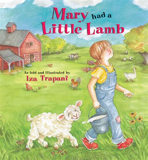 Mary Had A Little Lamb Signed The Book Mary Had A Little Lamb Drawing - Mary Had A Little Lamb Drawing