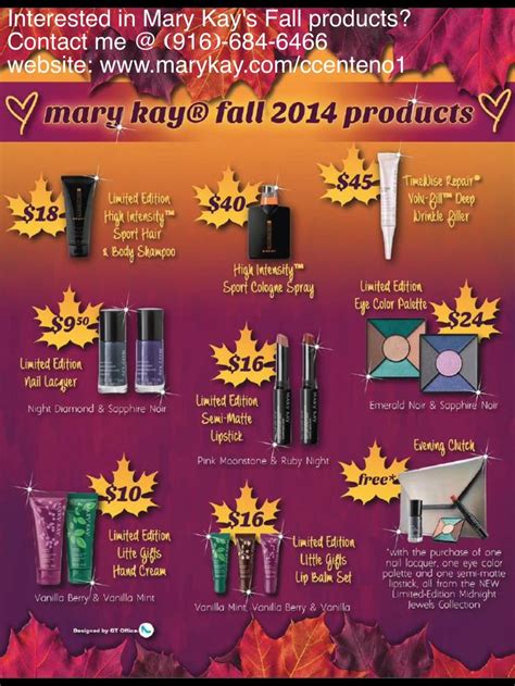 Mary Kay Fall Catalog